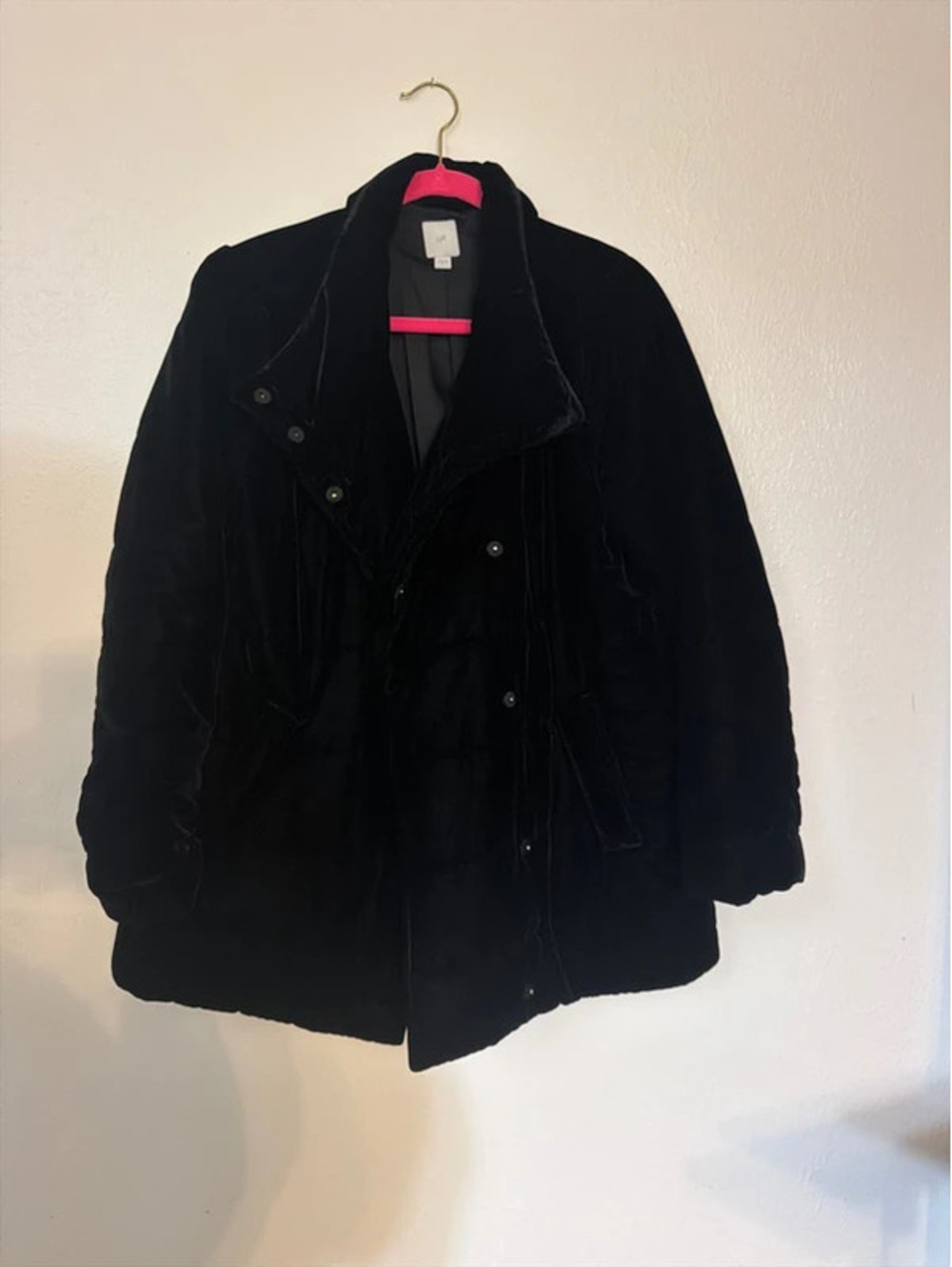 🖤 J.Jill Black Velvet Blazer – Size M